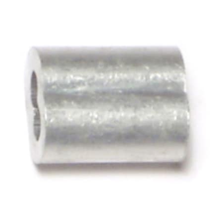 Midwest Fastener 3/32" Aluminum Cable Ferrules 100PK 54888